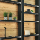 LED-Profiili LD8104 - 2000mm - Musta