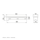 Kosketusanturi Nexus - Upotettu