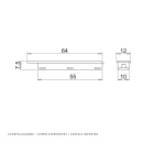 Kosketusanturi Nexus - Pinta-asennettava