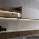 LED-Profiilin Blade - 2000mm - Mattamusta