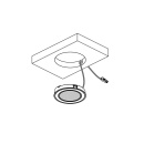 LED-Kohdevalaisin Holl D-M Kannen kanssa - Ruostumaton Teräksen Ilme