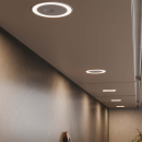 LED-Kohdevalaisin Holl D-M Kannen kanssa - Ruostumaton Teräksen Ilme