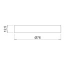 LED-kohdevalaisin Holl TDM DM - Pinta-asennettava - Ruostumattoman teräksen näköinen