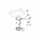 LED-kohdevalaisin Holl TDM DM - Pinta-asennettava - Mattamusta