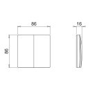 Langaton Himmennin Kiny - Dubble - Musta