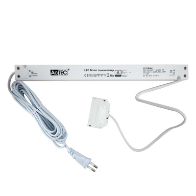 Muuntaja Slim - 6 liitäntää. - 24V / 150W - Valkoinen ryhmässä Valaisin / Näytä kaikki valaisimet / Virtalähteet & Muuntajat @ Beslag Online (992689-11)