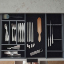 Veitsiteline Flex Basic - Tummanharmaa