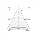 Peilivalaistus LED Aalto - Kromi
