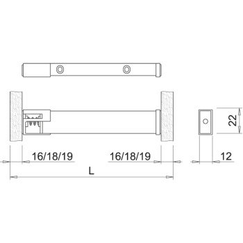 LED-Valaisin Baski SF - Ruostumaton Terässävy