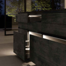 LED-Valaisin Baski SF - Ruostumaton Teräksen Ilme