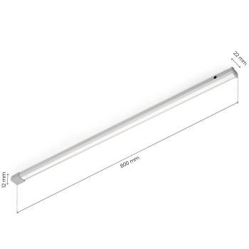 LED-Valaisin Baski SF - Ruostumaton Terässävy