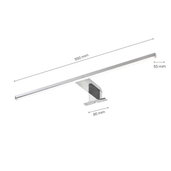 LED-Valaisin Jot - Kromi