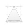 LED-Kohdevalaisin Stella Flat - Ruostumaton Teräksen Ilme