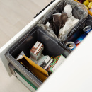 Kierrätys - Cube Compact Eco - Tummanharmaa