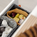 Kierrätys - Cube Compact Eco - Tummanharmaa