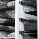 Lankahylly 330 - Tummanharmaa