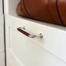 Vedin 1353 - Nikkelöity/Nahkapäällysteinen Ruskea