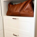 Vedin 1353 - Nikkelöity/Nahkapäällysteinen Ruskea