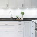 Vedin 1353 - Kiillotettu Messinki/Musta Nahka