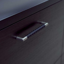 Vedin Norma 12 - Ruostumattoman Teräksen Viimeistely/Musta Nahka