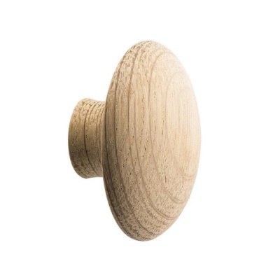 Koukku Mushroom - Käsittelemätön Tammi ryhmässä Koukut / Väri/Materiaali / Puu @ Beslag Online (kro-mushroom-ek)